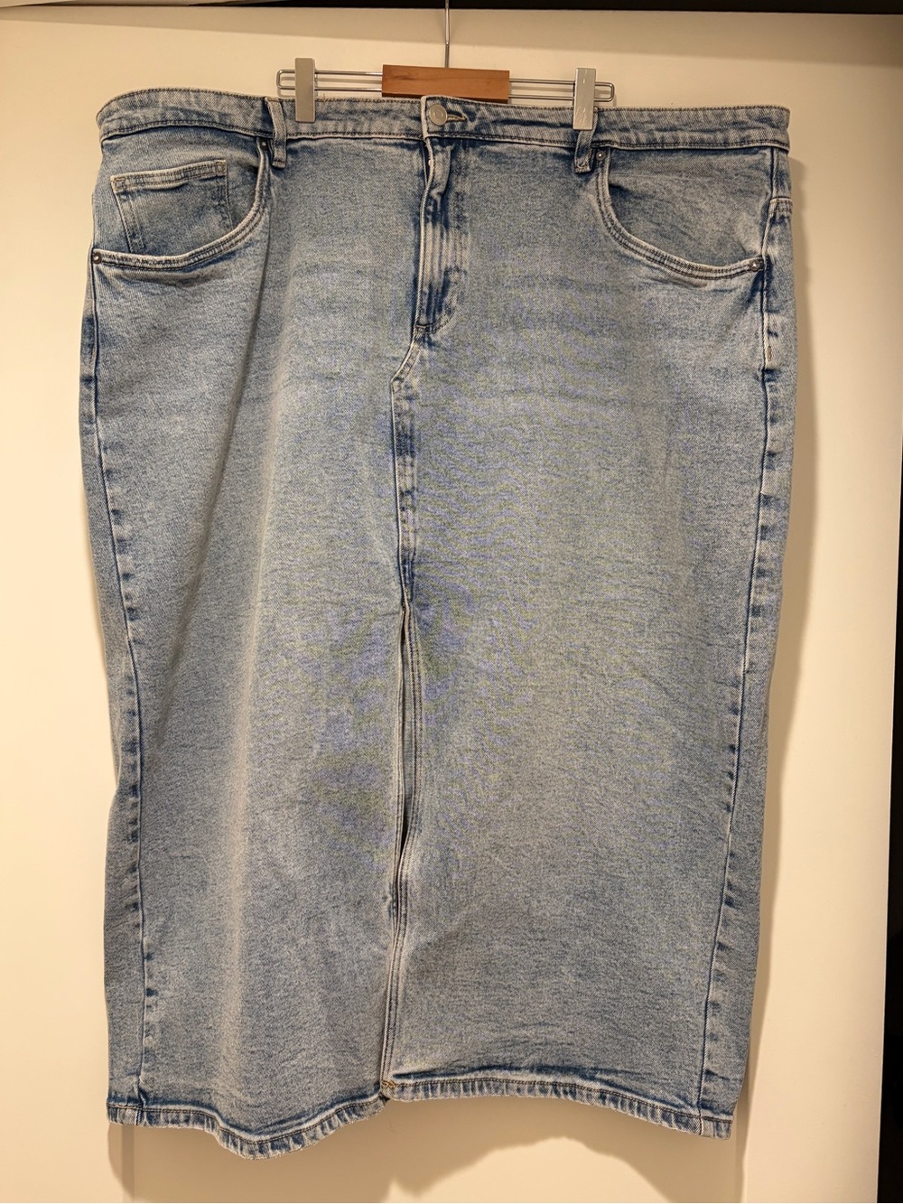 Long Denim Skirt